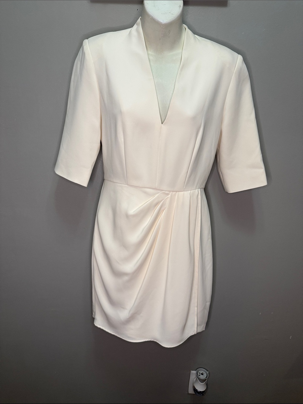 NWT Amanda Uprichard Bravo Dress in Ivory Size Small